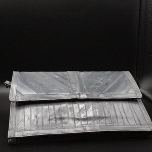 Smakeskin purse clutch or shoulder bag